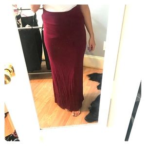 Maxi skirt
